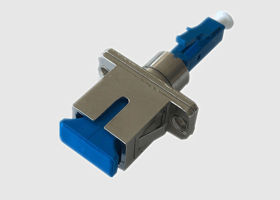 Blauer hybrider Koppler Singlemode Simplex-LC zu Sc-Adapter