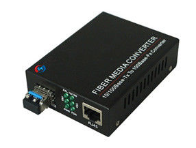 Lc-Einmodenfaser-Medien-Konverter Indikator TRX PWR FDX LED