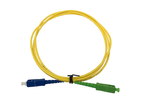 Feuerfeste Schnur 3Ms Fiber Optic Patch, Faser-Pullover Sc APC