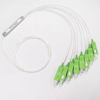 0.9mm fester Verbindungsstück-Faser Rohr-Kabel Sc APC Optik-PLC-Teiler