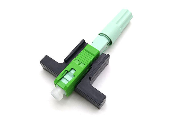 CER Monomode- gewundenes schnelles Verbindungsstück Ftth, Verbindungsstück Sc APC