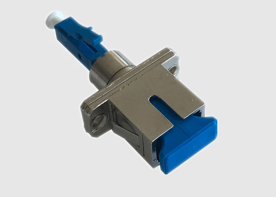 Blauer hybrider Koppler Singlemode Simplex-LC zu Sc-Adapter