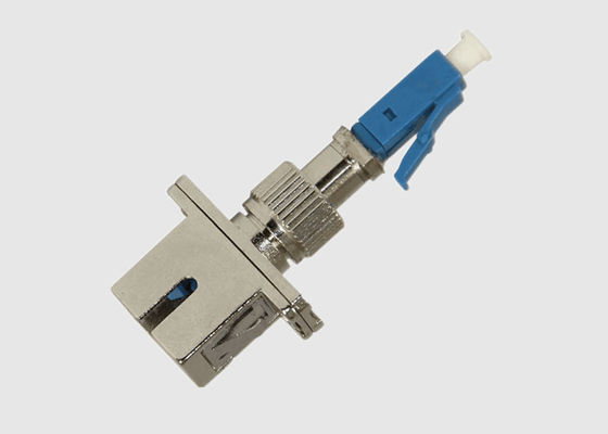 Blauer hybrider Koppler Singlemode Simplex-LC zu Sc-Adapter