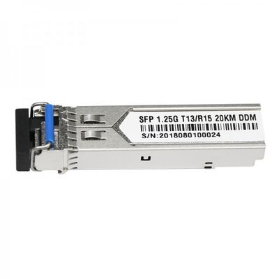 einzelner bidirektionaler optischer Transceiver 1.25G Lc Verbindungsstück-20Km