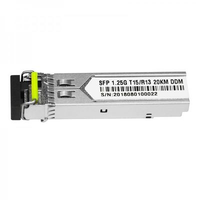 einzelner bidirektionaler optischer Transceiver 1.25G Lc Verbindungsstück-20Km