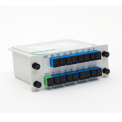 Faser GPON EPON Optik-PLC-Teiler, Kassette Plc-Teiler 1x8