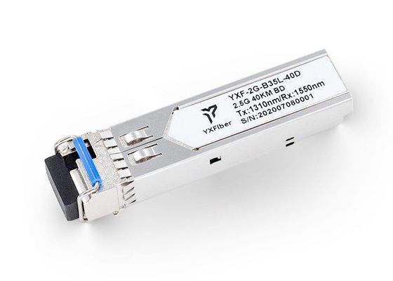 20km LCDDM 1310nm 1550nm 2.5G SFP optische Transceivers