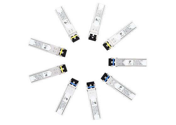 Richtungs-80km 2.5G SFP optische Transceivers des LC-Verbindungsstück-Bi-